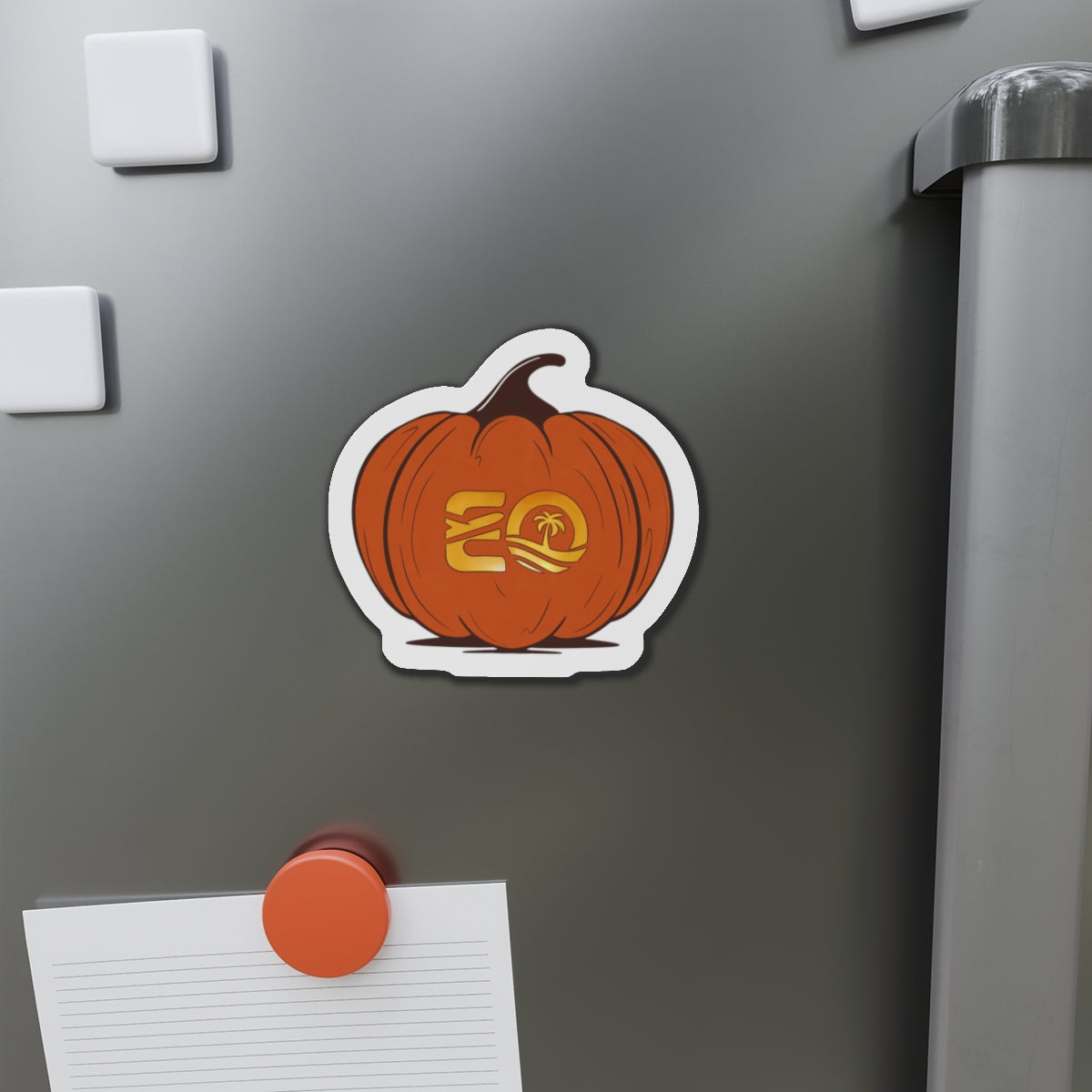 EO Pumpkin Magnet Printify