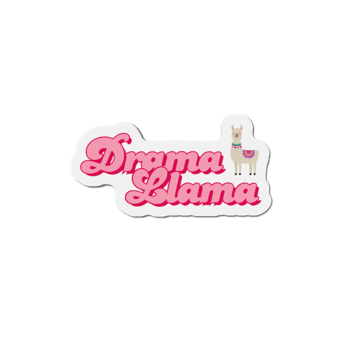 Drama Llama "V2" Magnet Printify