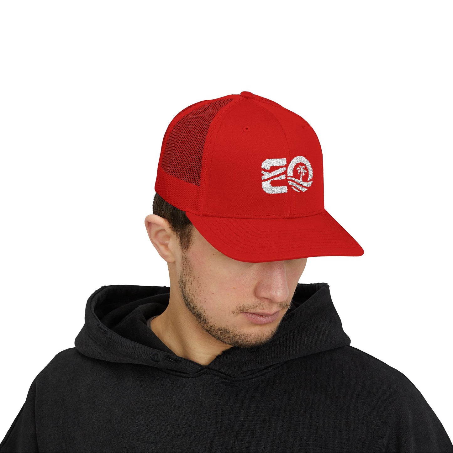 Drama Llama Matching EO Snapback - White Logo Printify