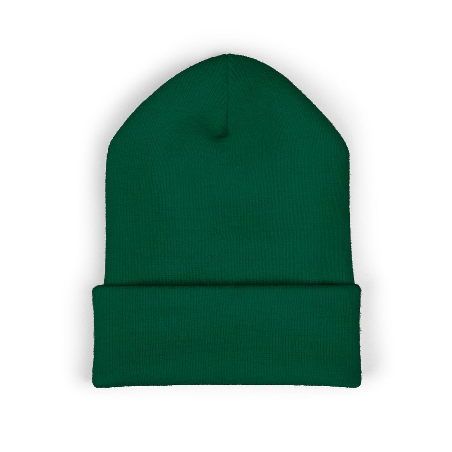 EO White Classic Cuffed Beanie (Embroidery)