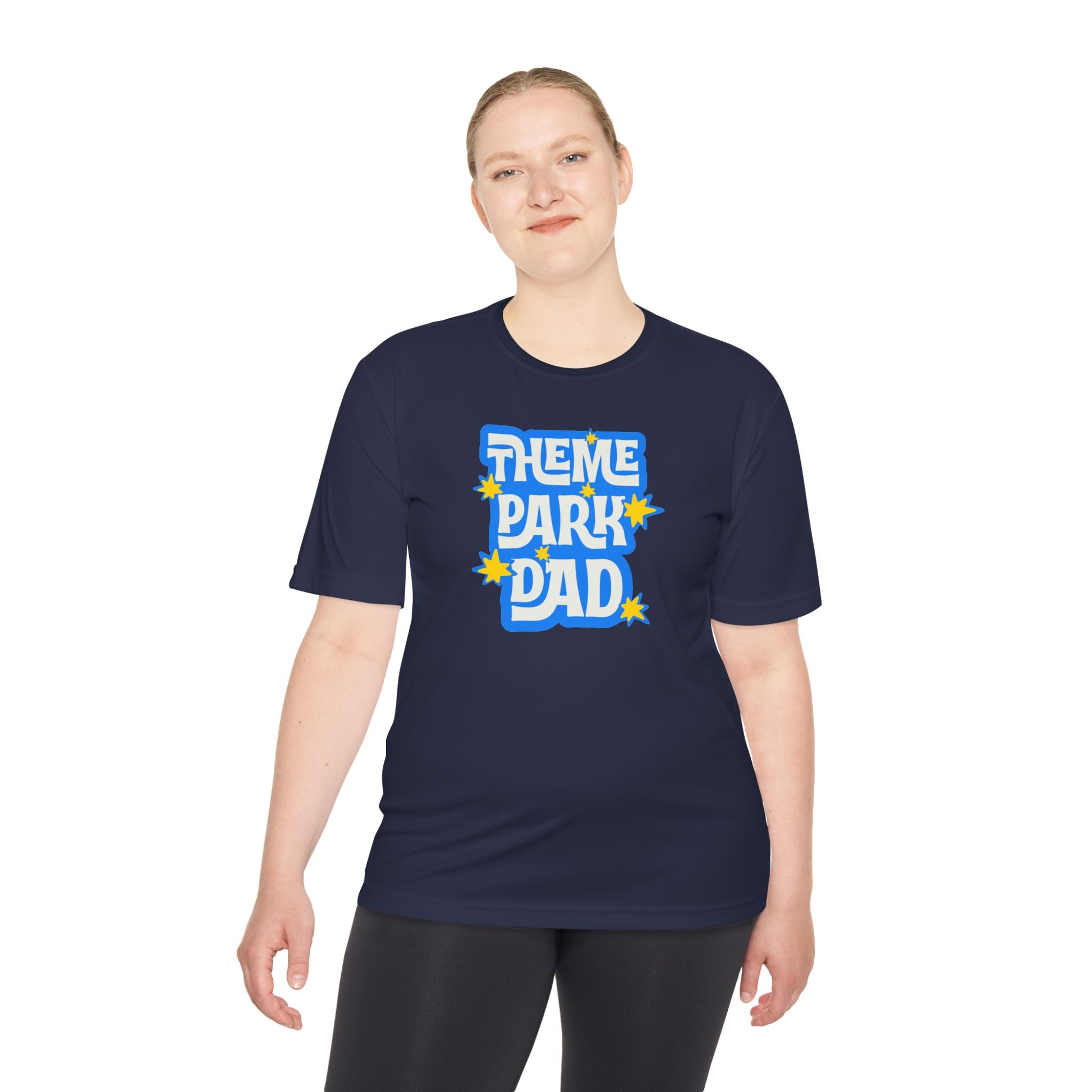 Theme Park Dad Performance Tee Printify