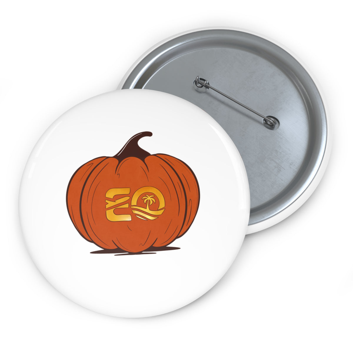 EO Pumpkin Pin Printify