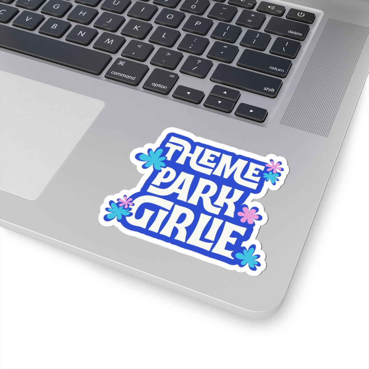 Theme Park Girlie Sticker Printify
