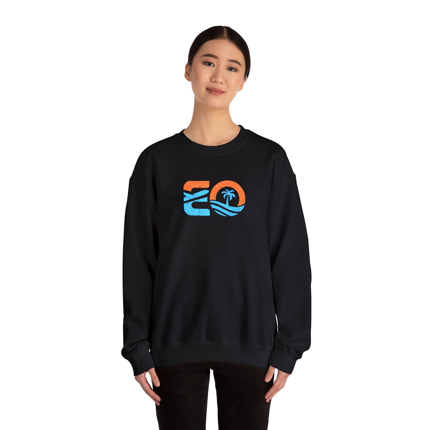 EO Embroidered Unisex Heavy Blend™ Crewneck Sweatshirt