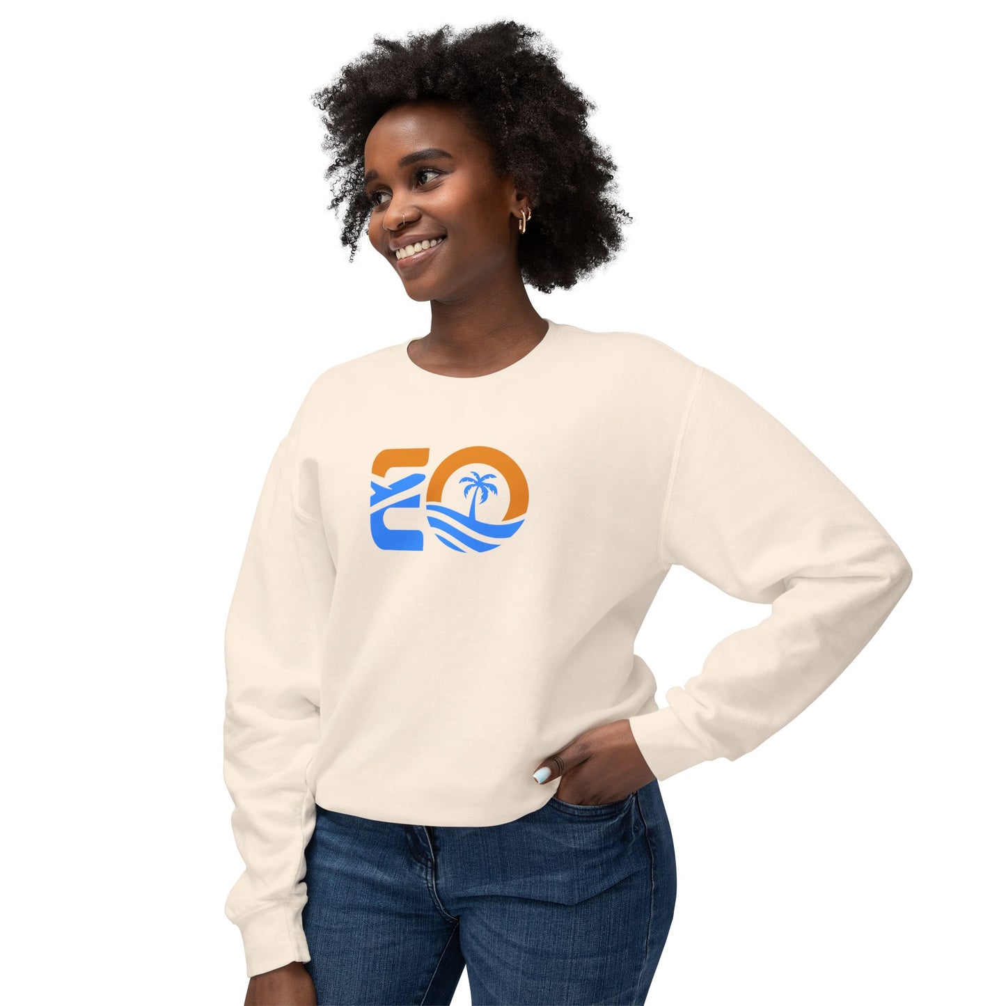 EO Unisex Lightweight Crewneck Sweatshirt