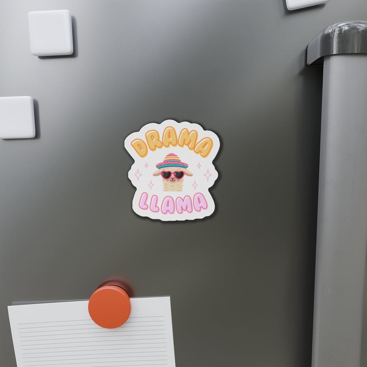 Drama Llama "V1" Magnet Printify
