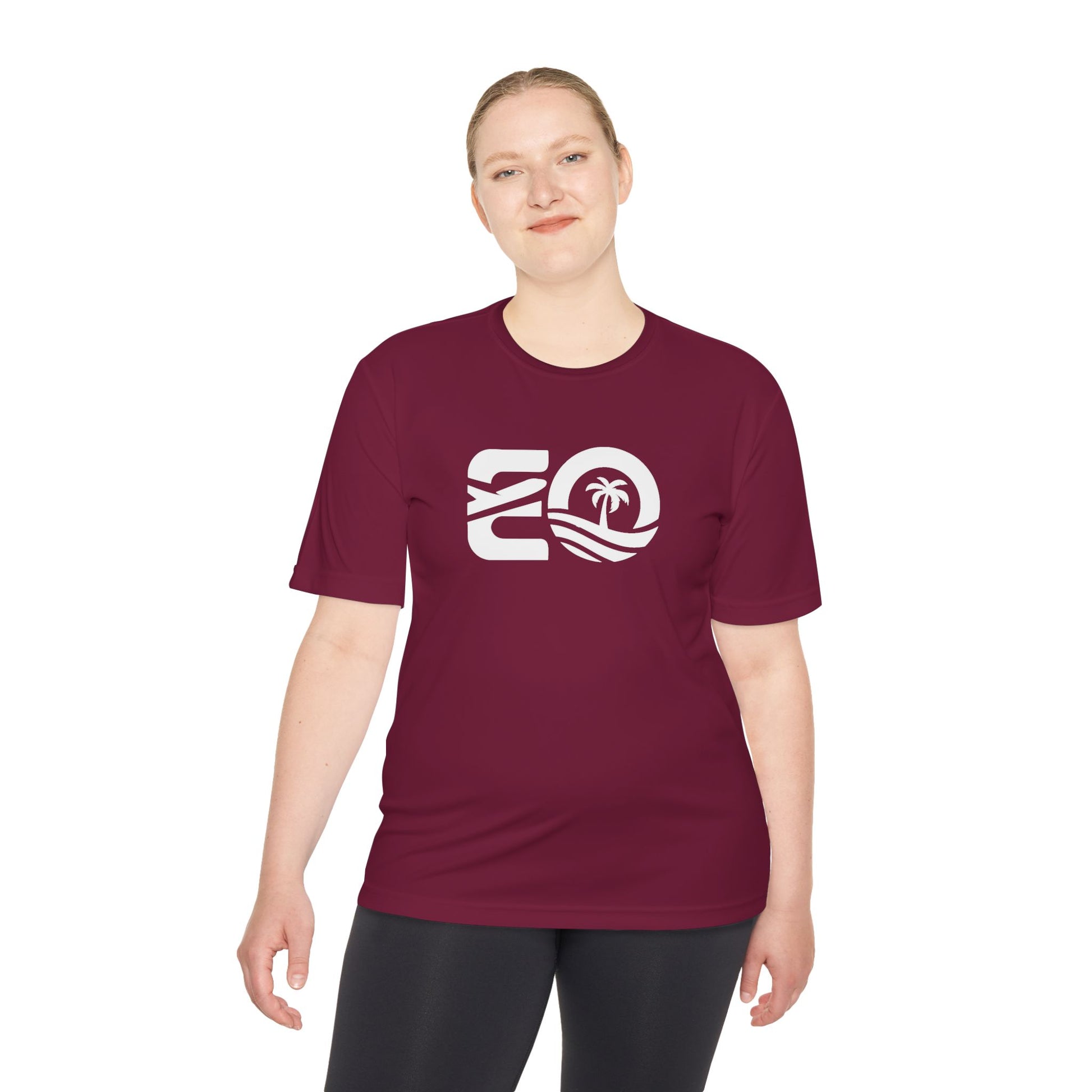 EO Performance Tee - White Logo Printify