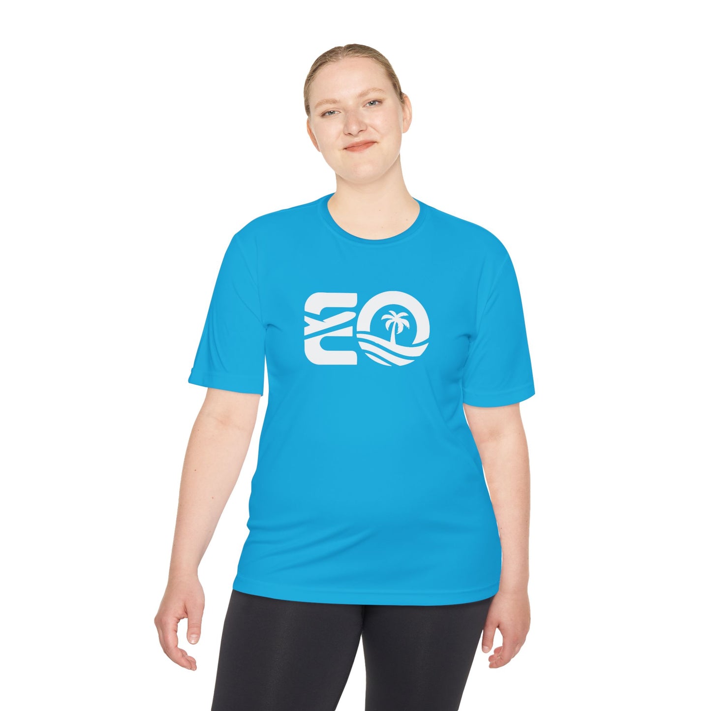 EO Performance Tee - White Logo Printify