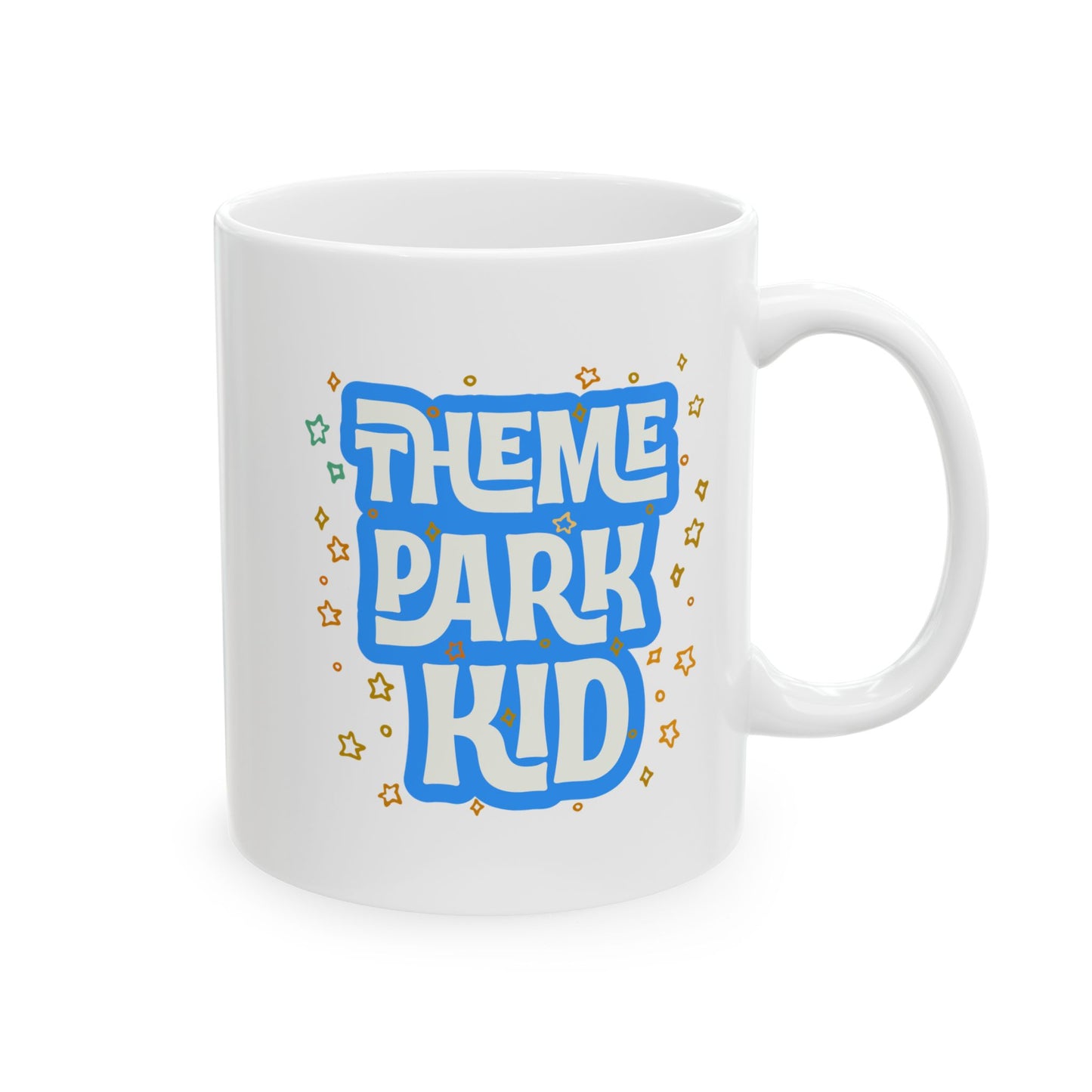Theme Park Kid Mug - 11oz & 15oz Printify