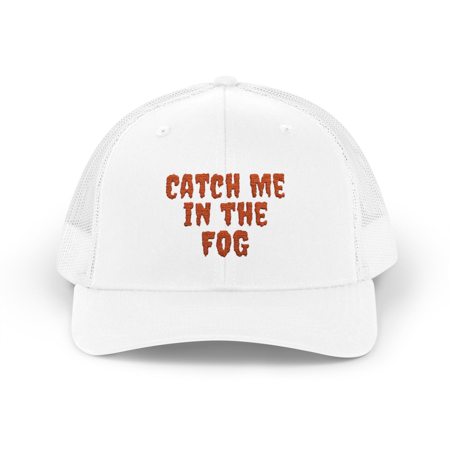 "Catch Me in The Fog" EO Snapback Printify