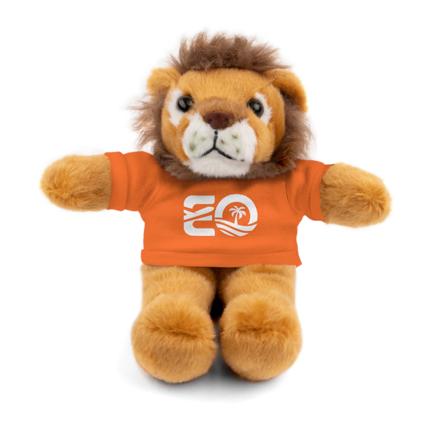 EO White Stuffed Animals with Tee