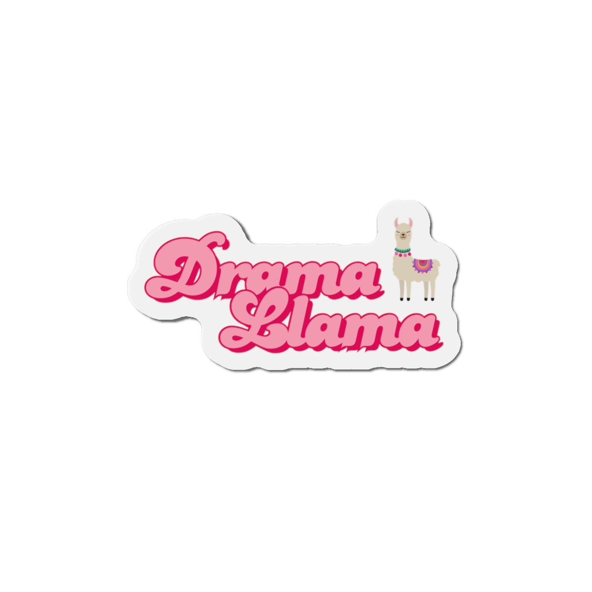 Drama Llama "V2" Magnet Printify