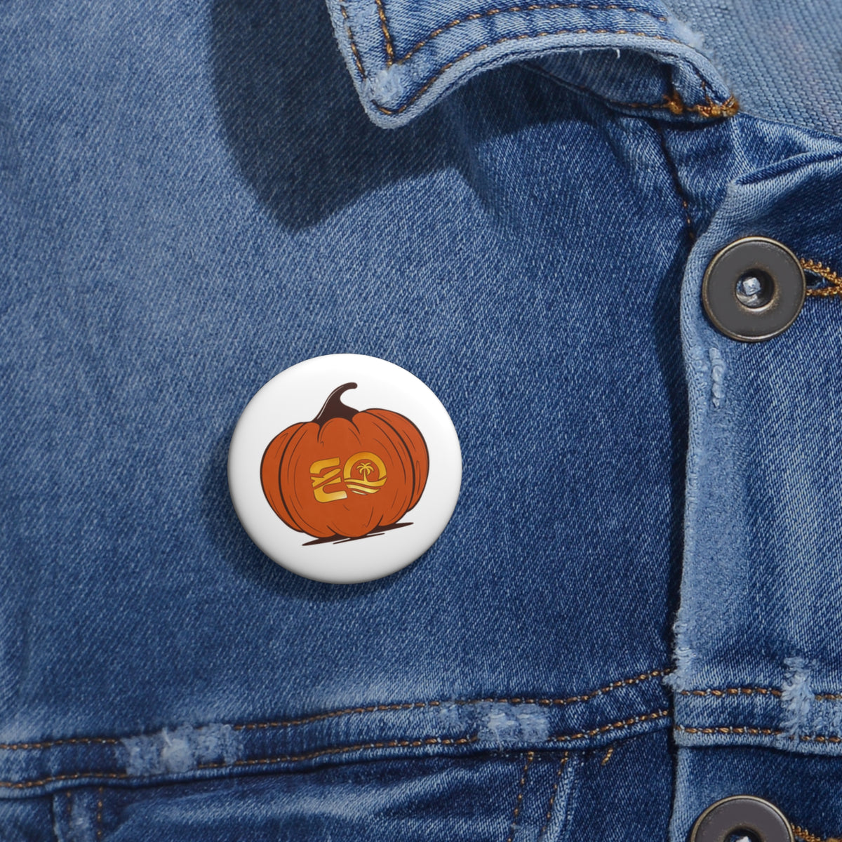 EO Pumpkin Pin Printify