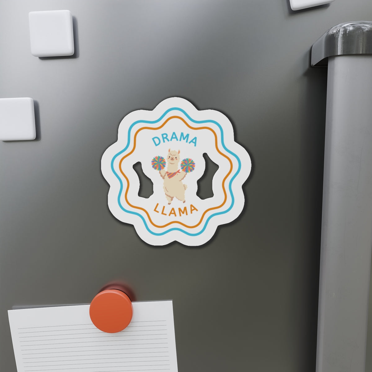 Drama Llama "V3" Magnet Printify