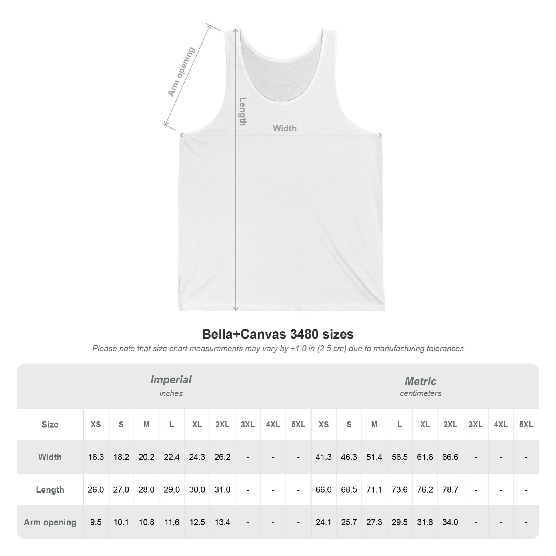 "Catch Me in the Fog" NO LOGO Unisex Tank Top Printify