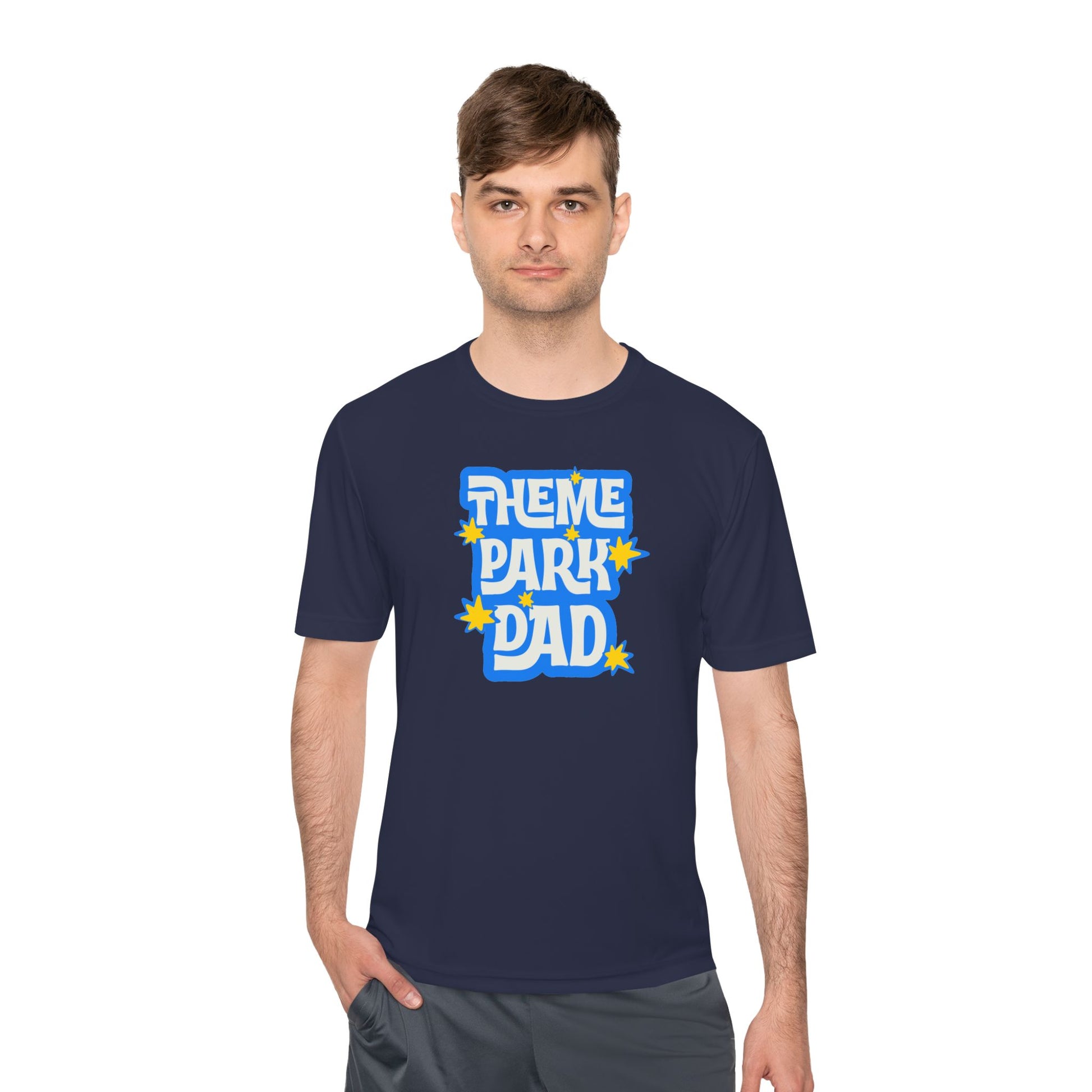 Theme Park Dad Performance Tee Printify