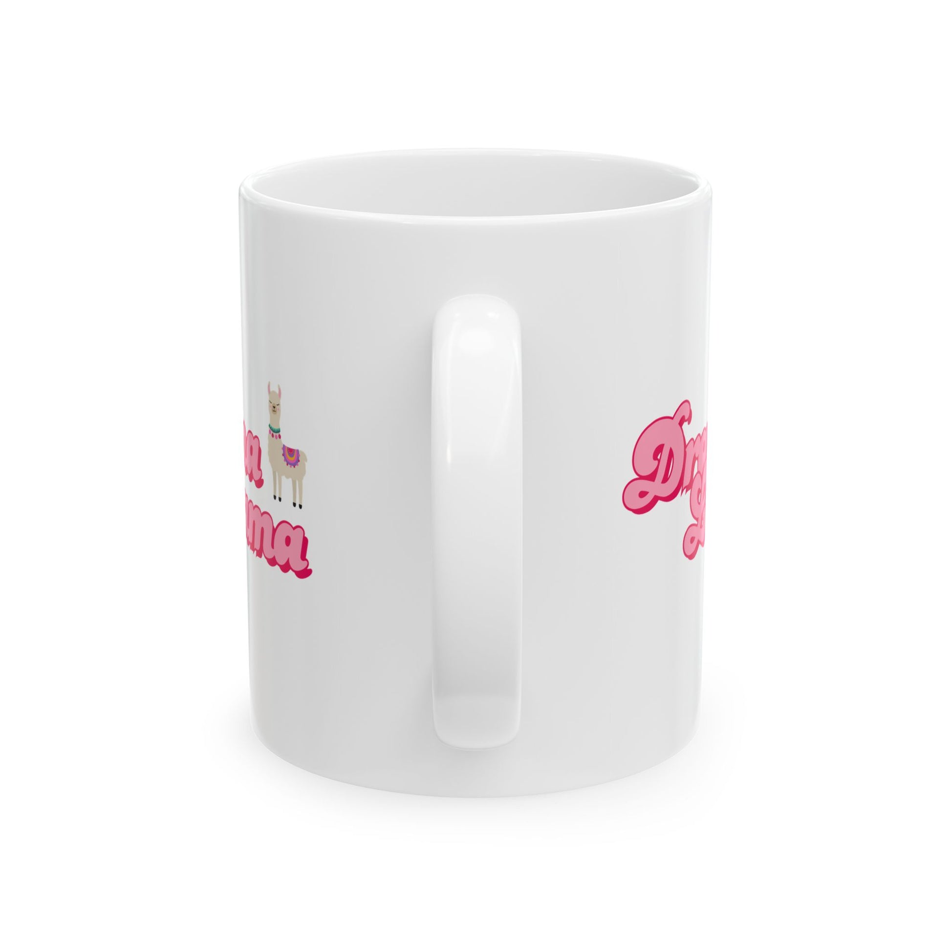 Drama Llama "V2" Ceramic Mug, (11oz, 15oz) Printify