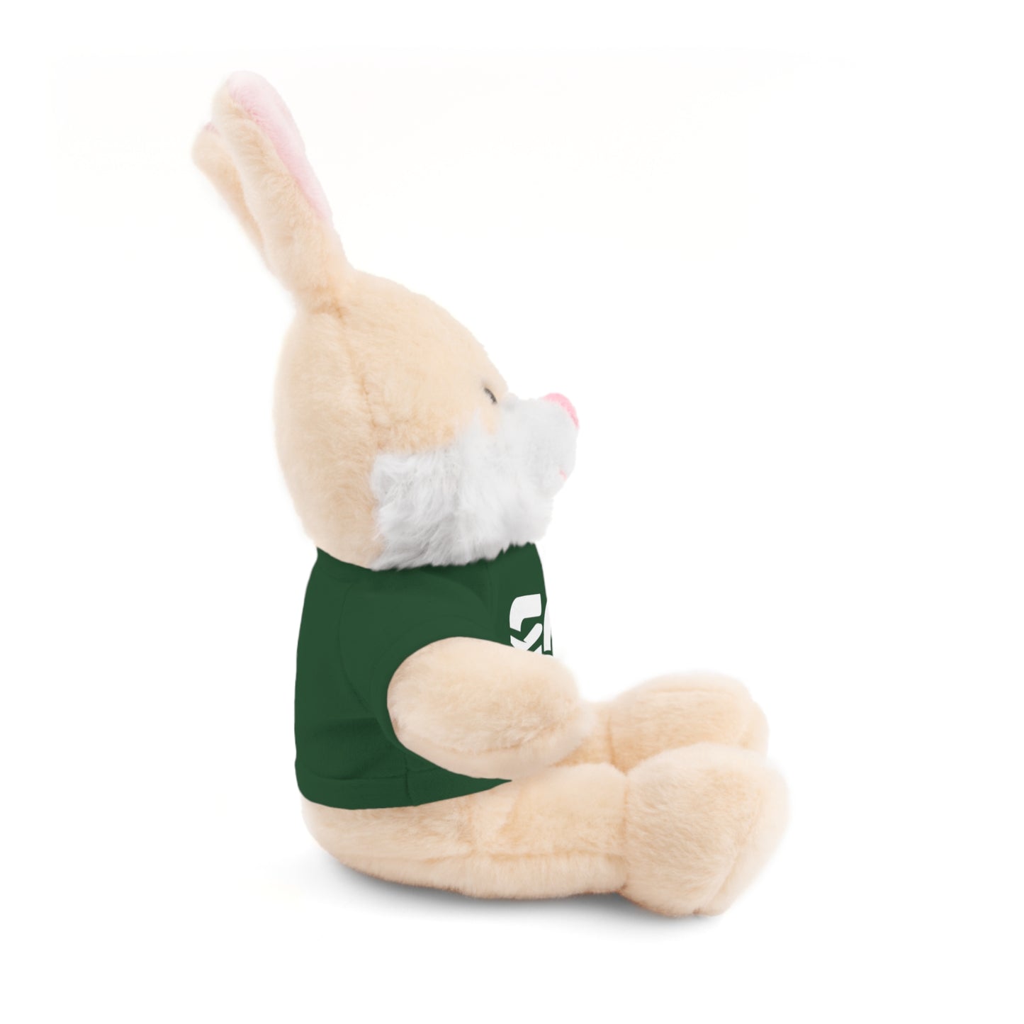 EO White Stuffed Animals with Tee