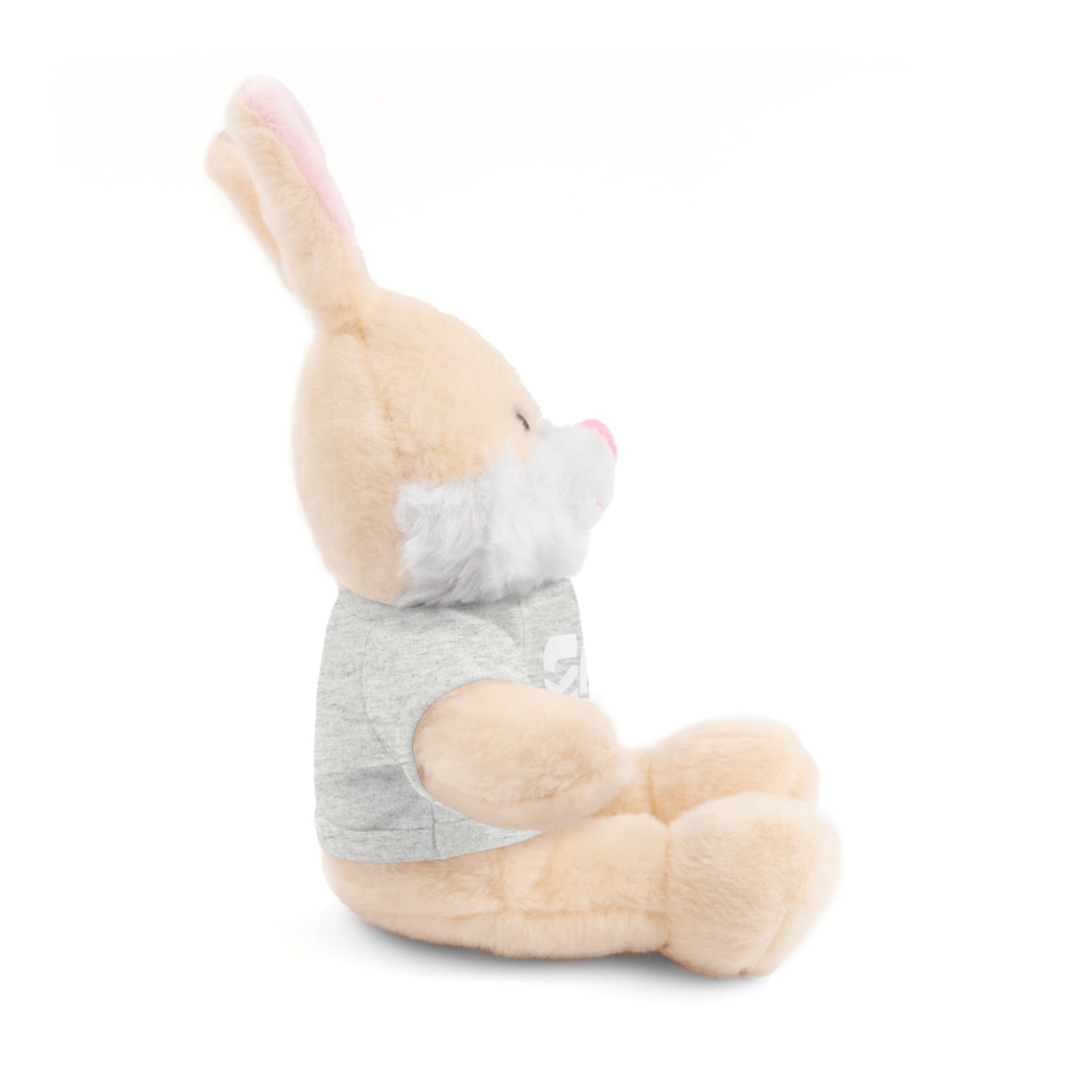 EO White Stuffed Animals with Tee