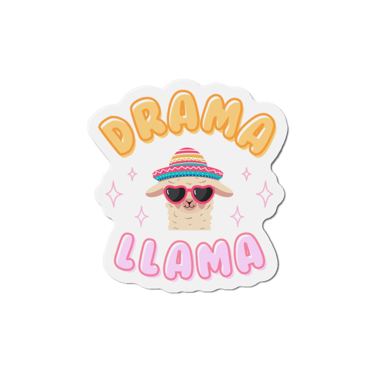 Drama Llama "V1" Magnet Printify