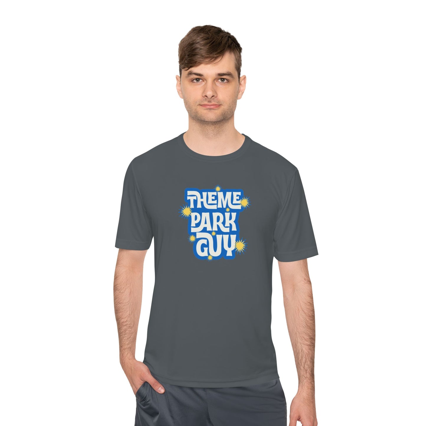Theme Park Guy Performance Tee Printify