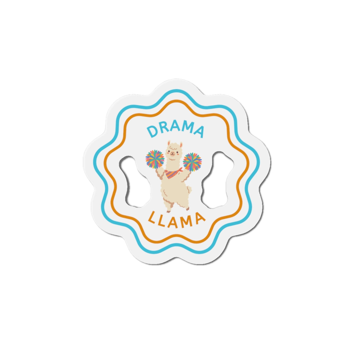 Drama Llama "V3" Magnet Printify