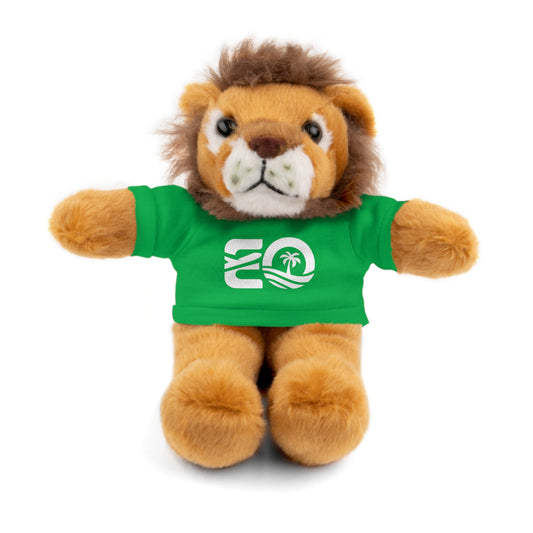 EO White Stuffed Animals with Tee