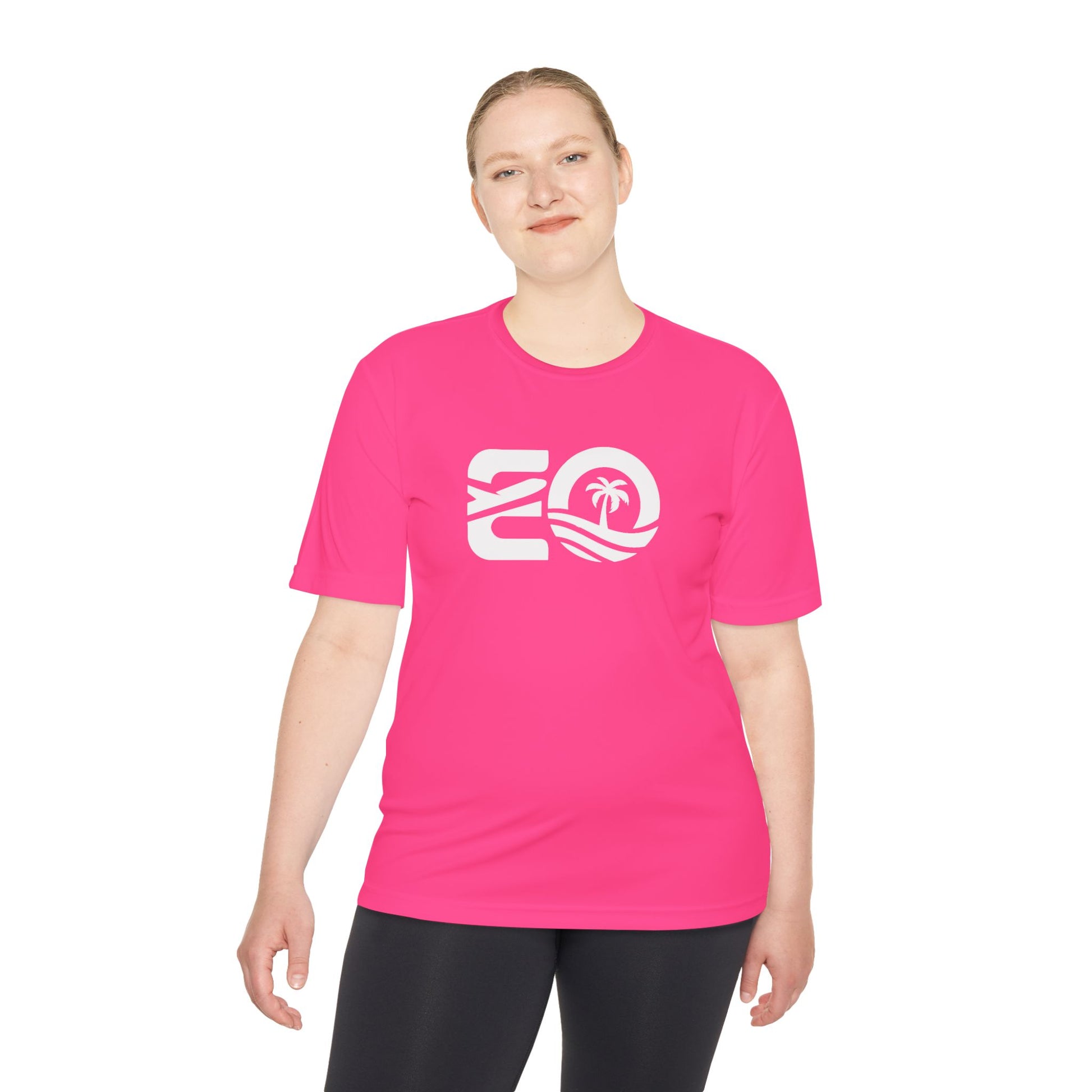EO Performance Tee - White Logo Printify