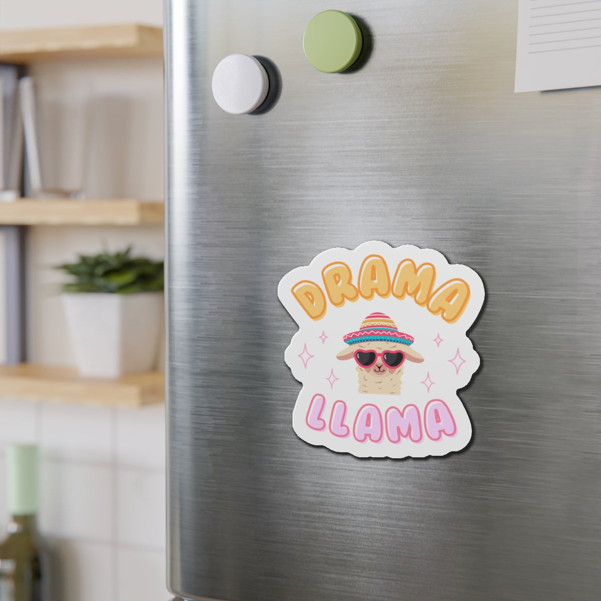 Drama Llama "V1" Magnet Printify