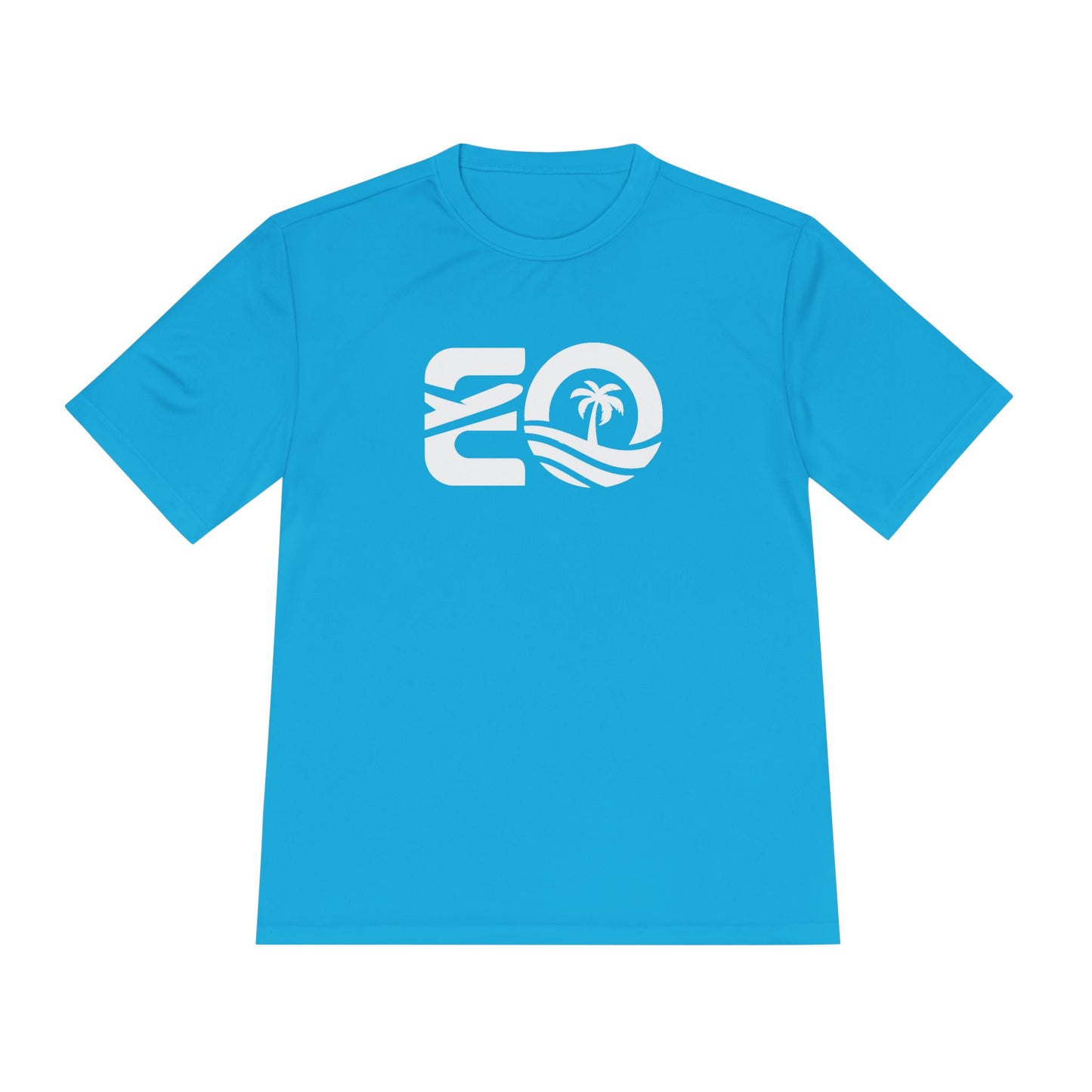 EO Performance Tee - White Logo Printify
