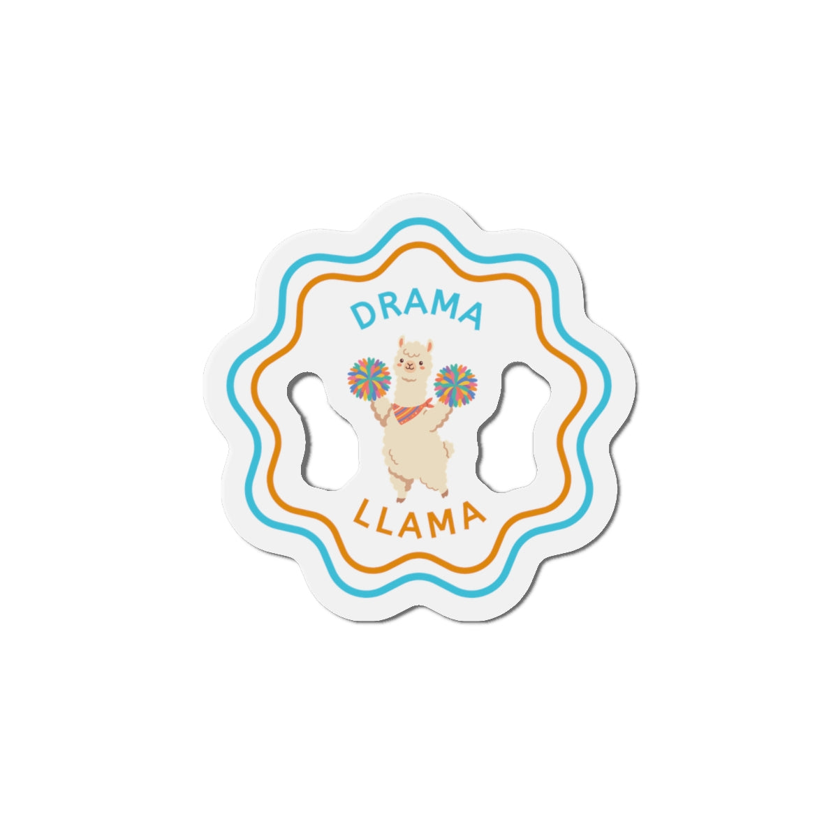 Drama Llama "V3" Magnet Printify