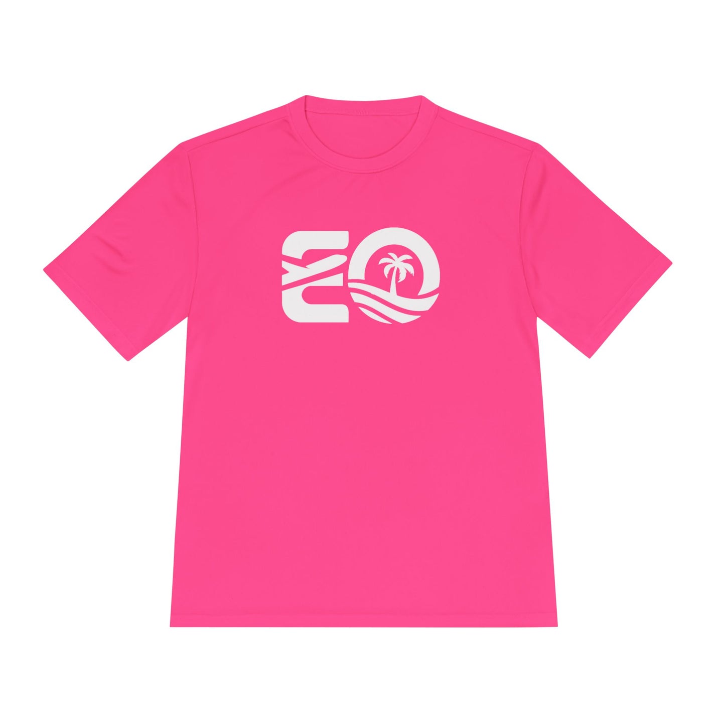 EO Performance Tee - White Logo Printify