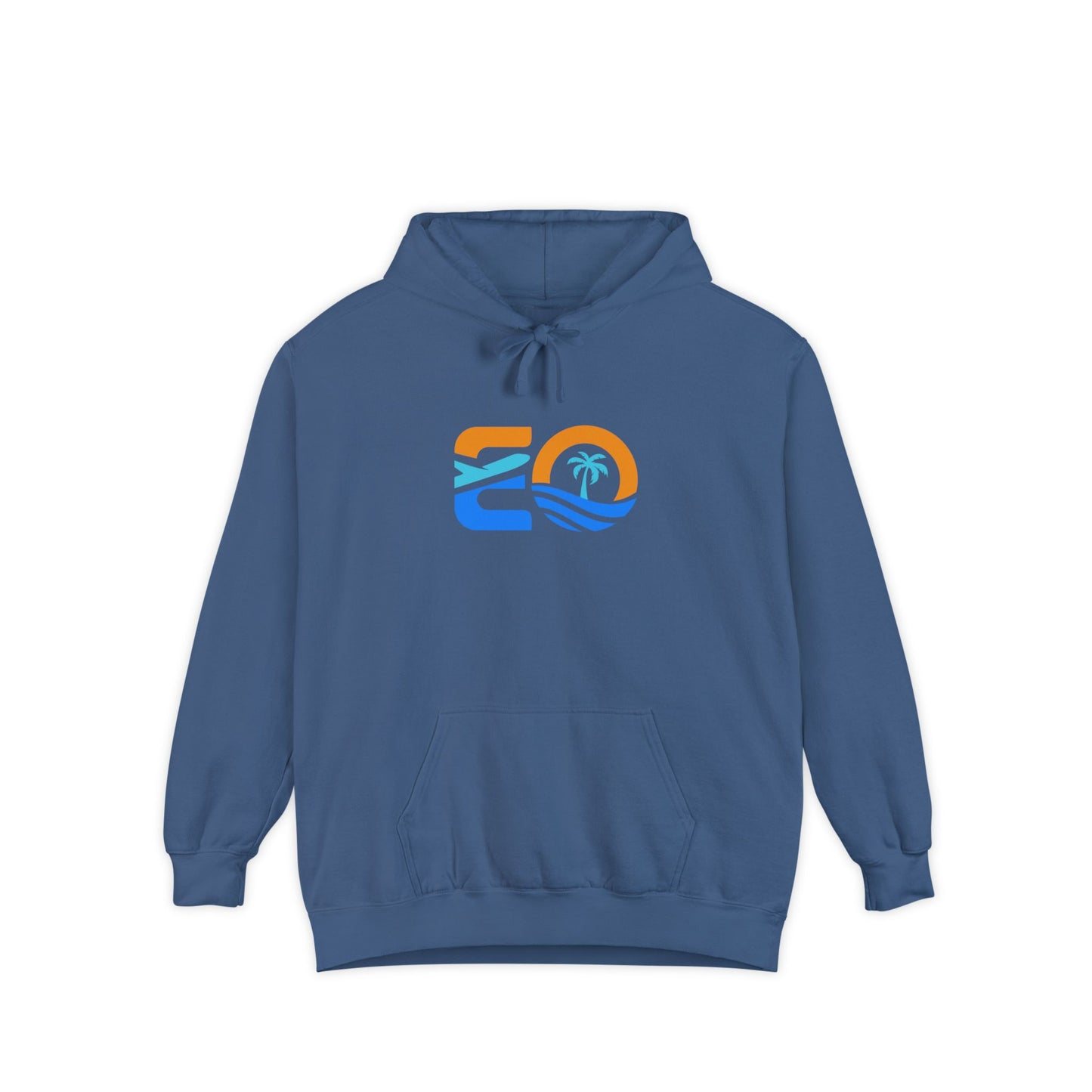 EO Unisex Garment-Dyed Hoodie