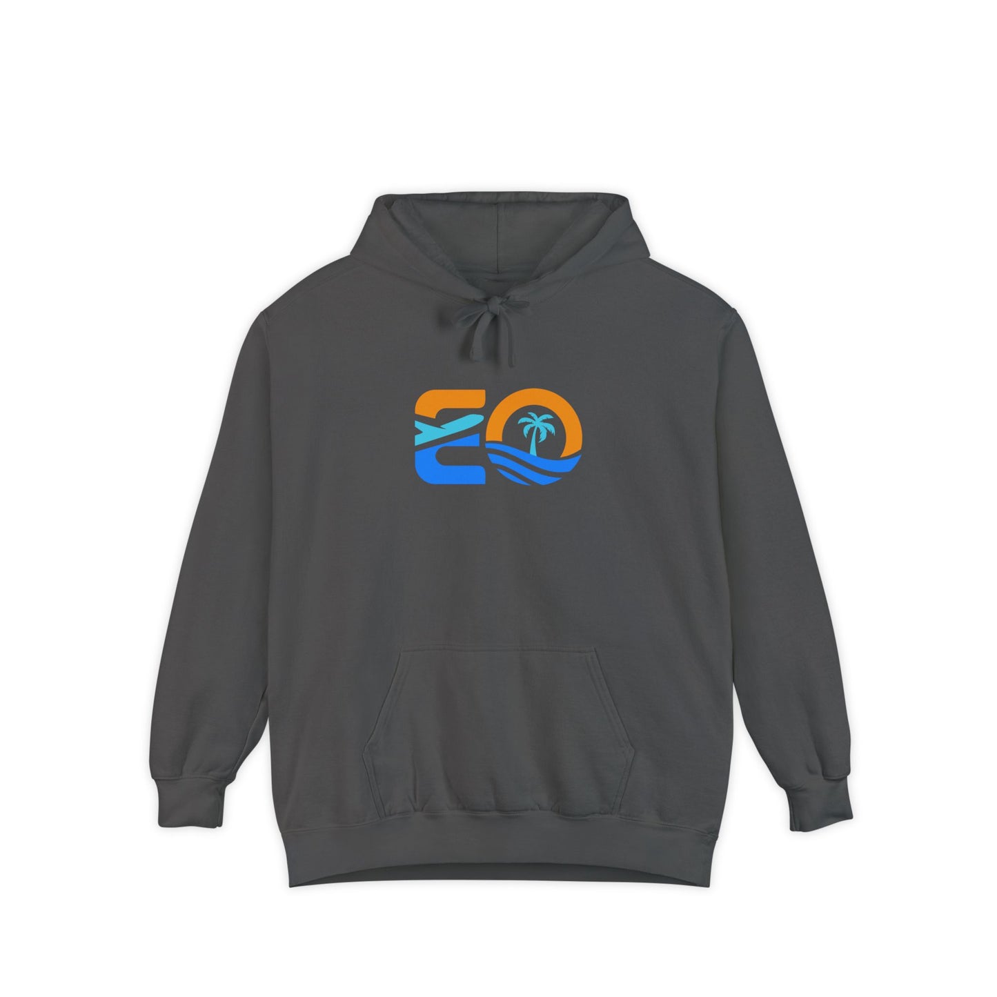 EO Unisex Garment-Dyed Hoodie