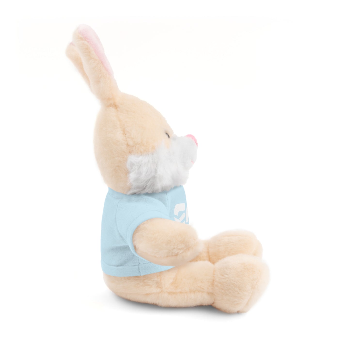 EO White Stuffed Animals with Tee