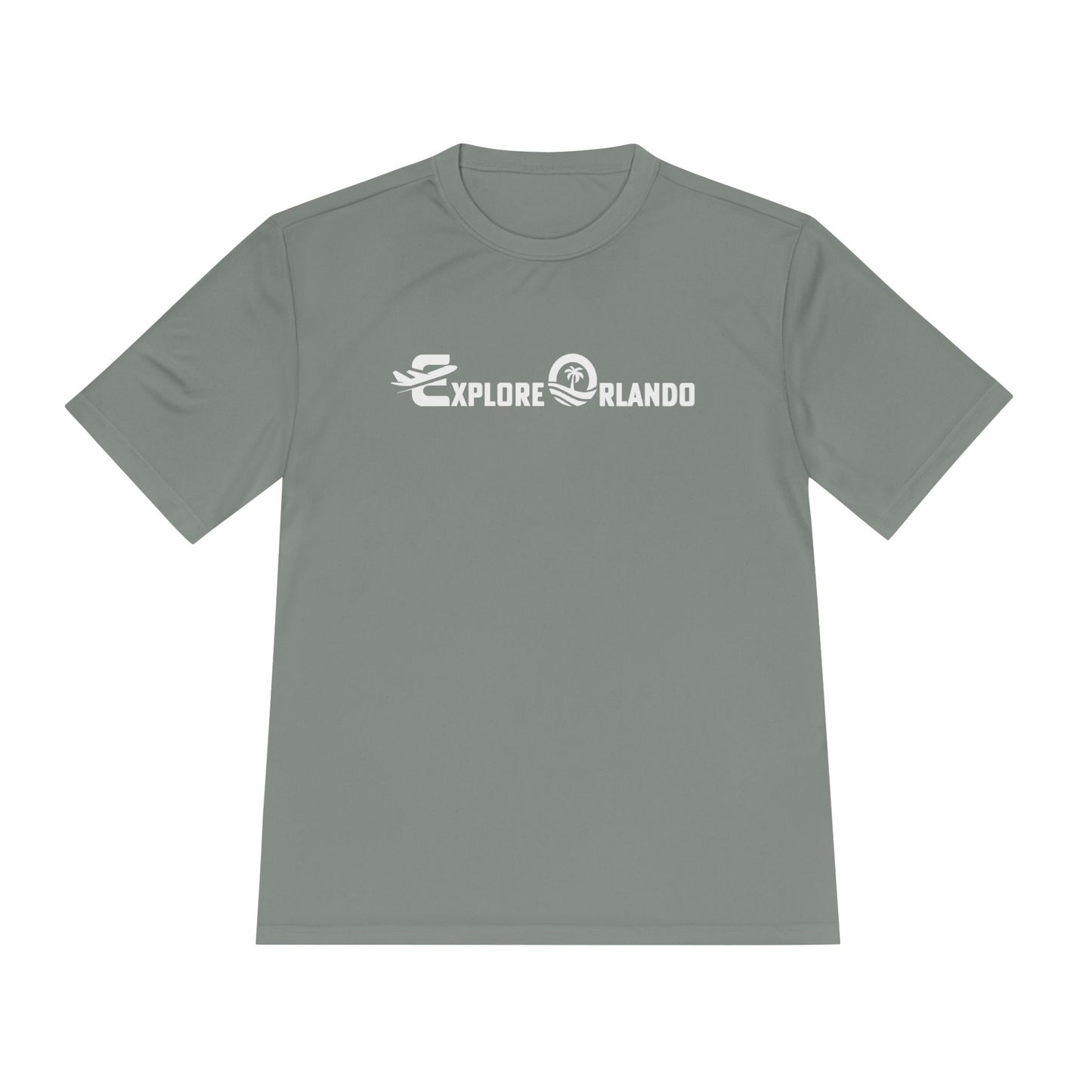 Explore Orlando Performance Tee - White Logo Printify