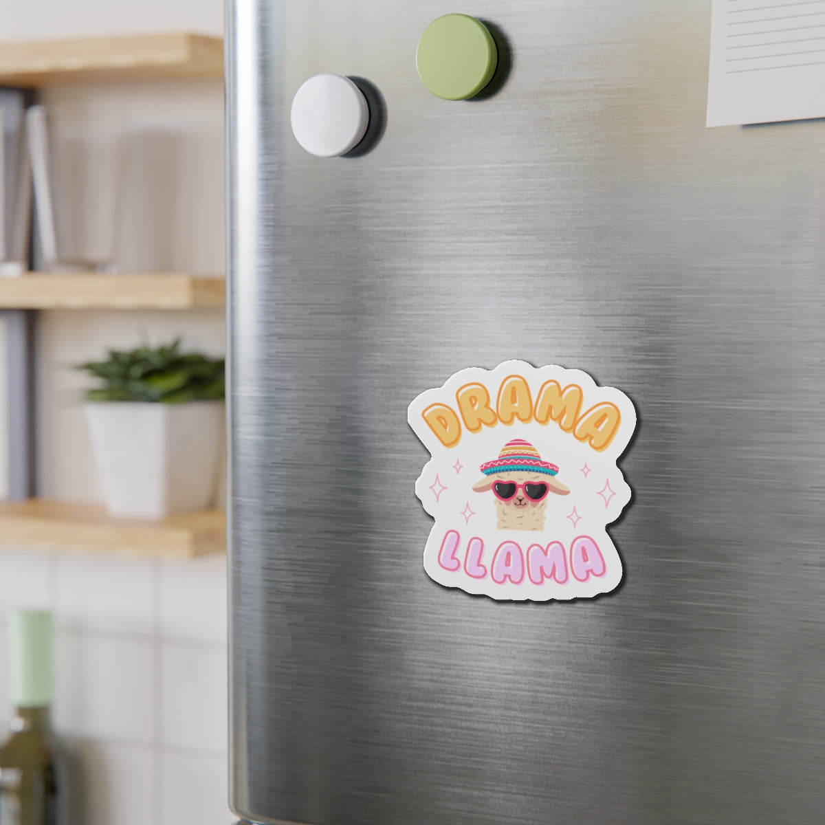 Drama Llama "V1" Magnet Printify