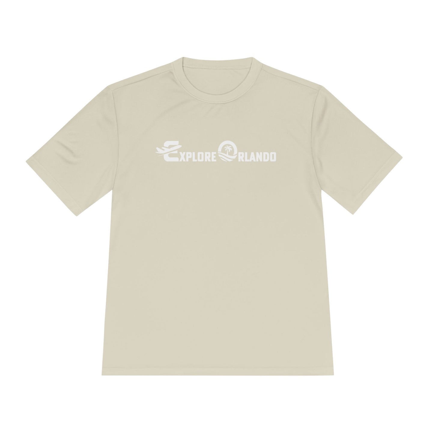 Explore Orlando Performance Tee - White Logo Printify