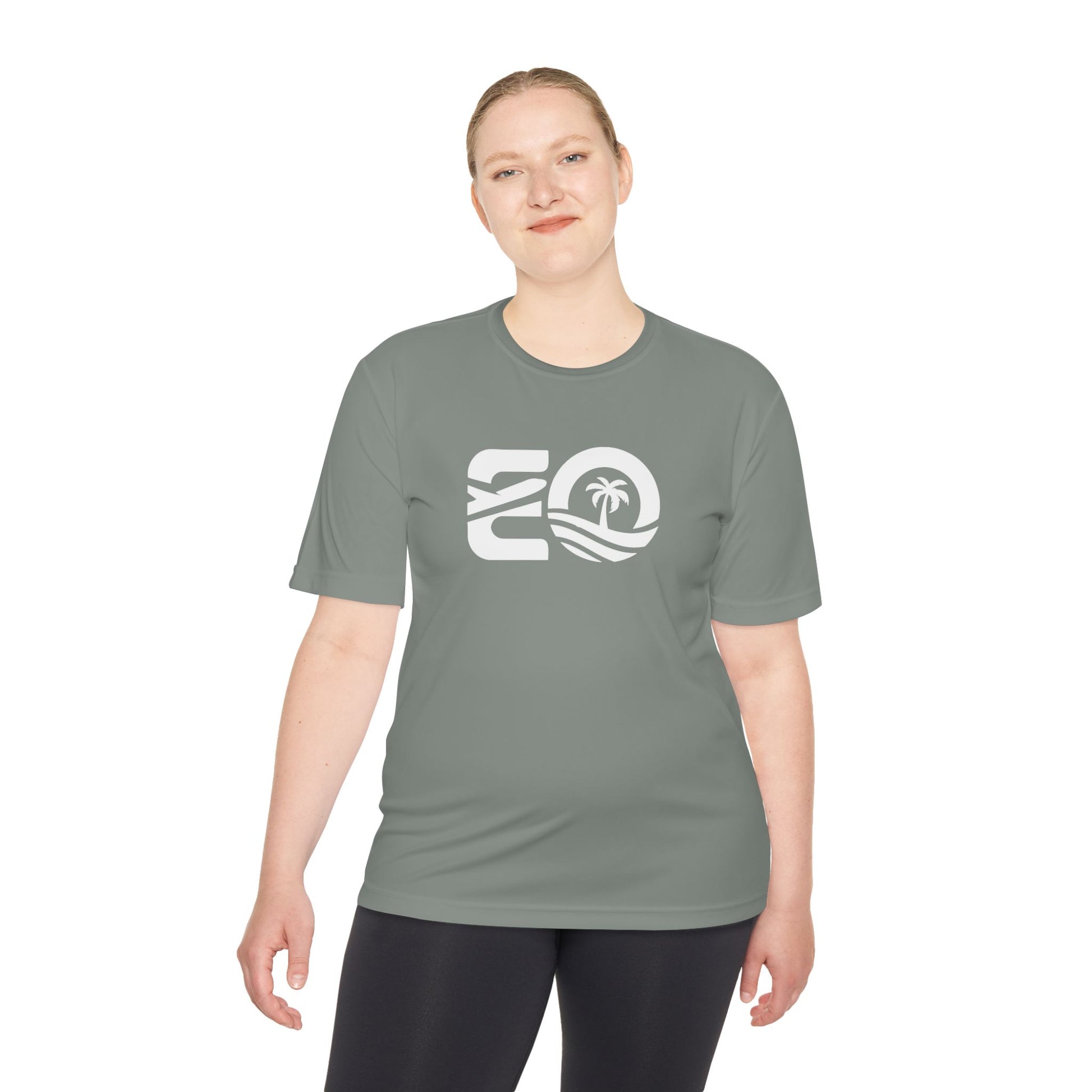 EO Performance Tee - White Logo Printify