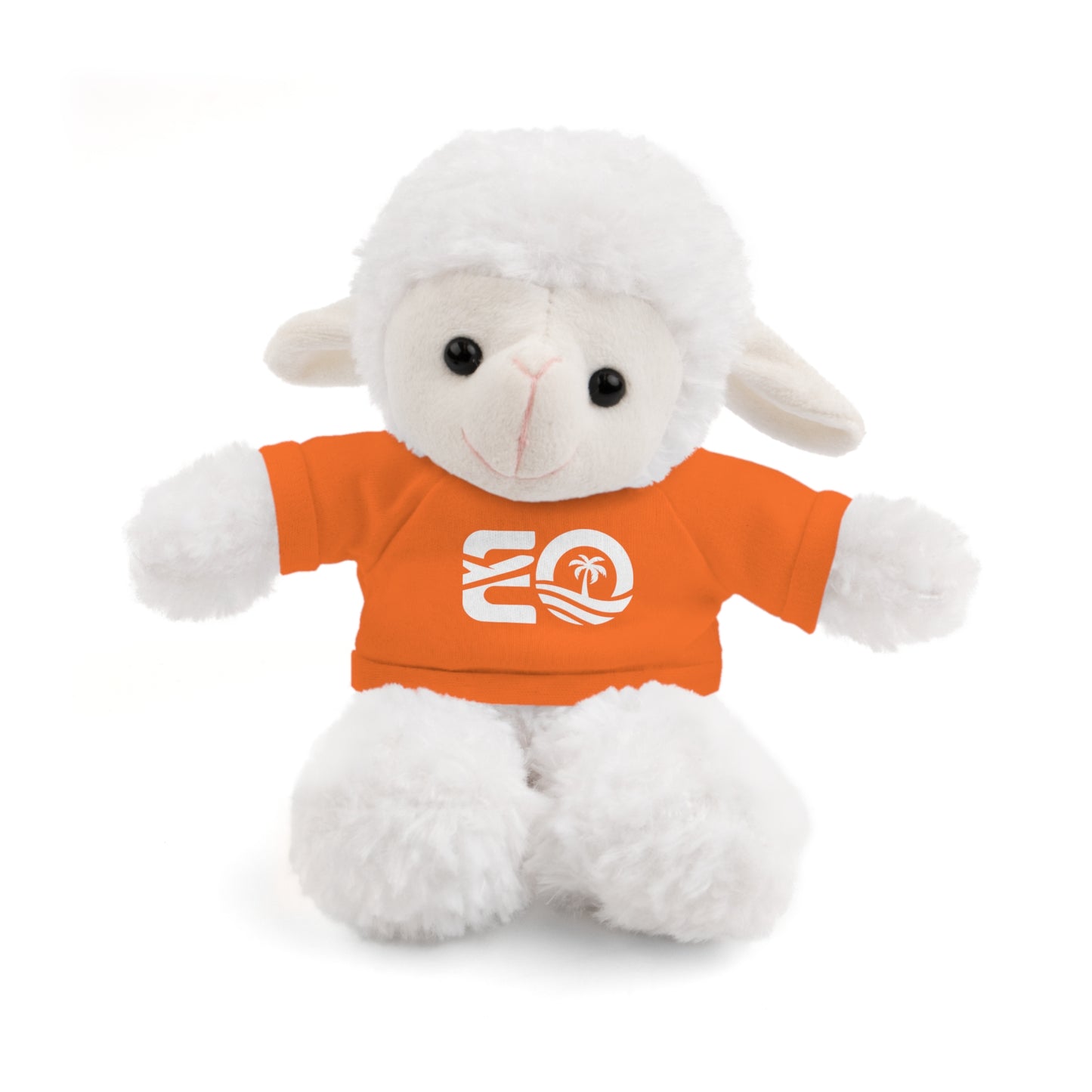 EO White Stuffed Animals with Tee