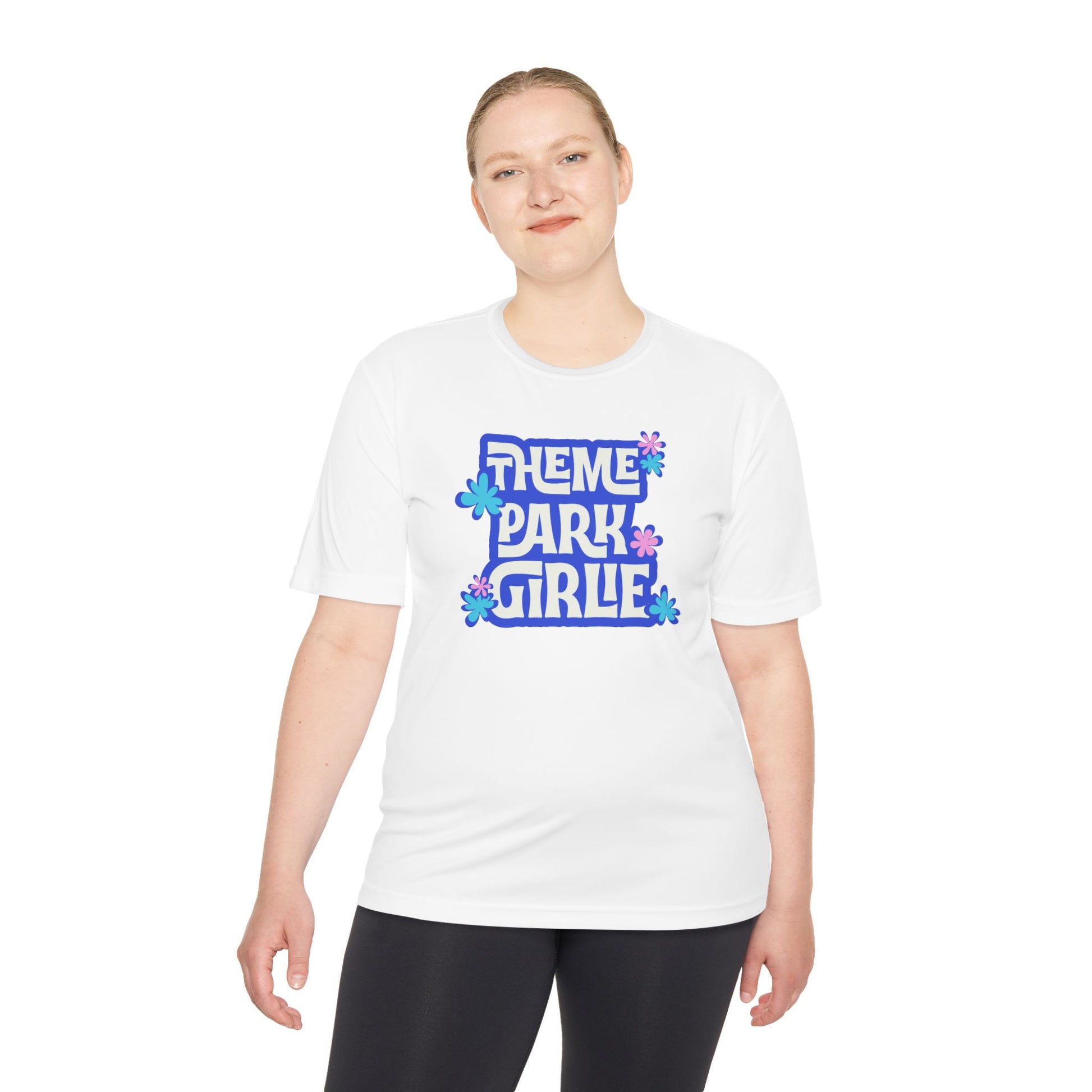 Theme Park Girlie Performance Tee Printify