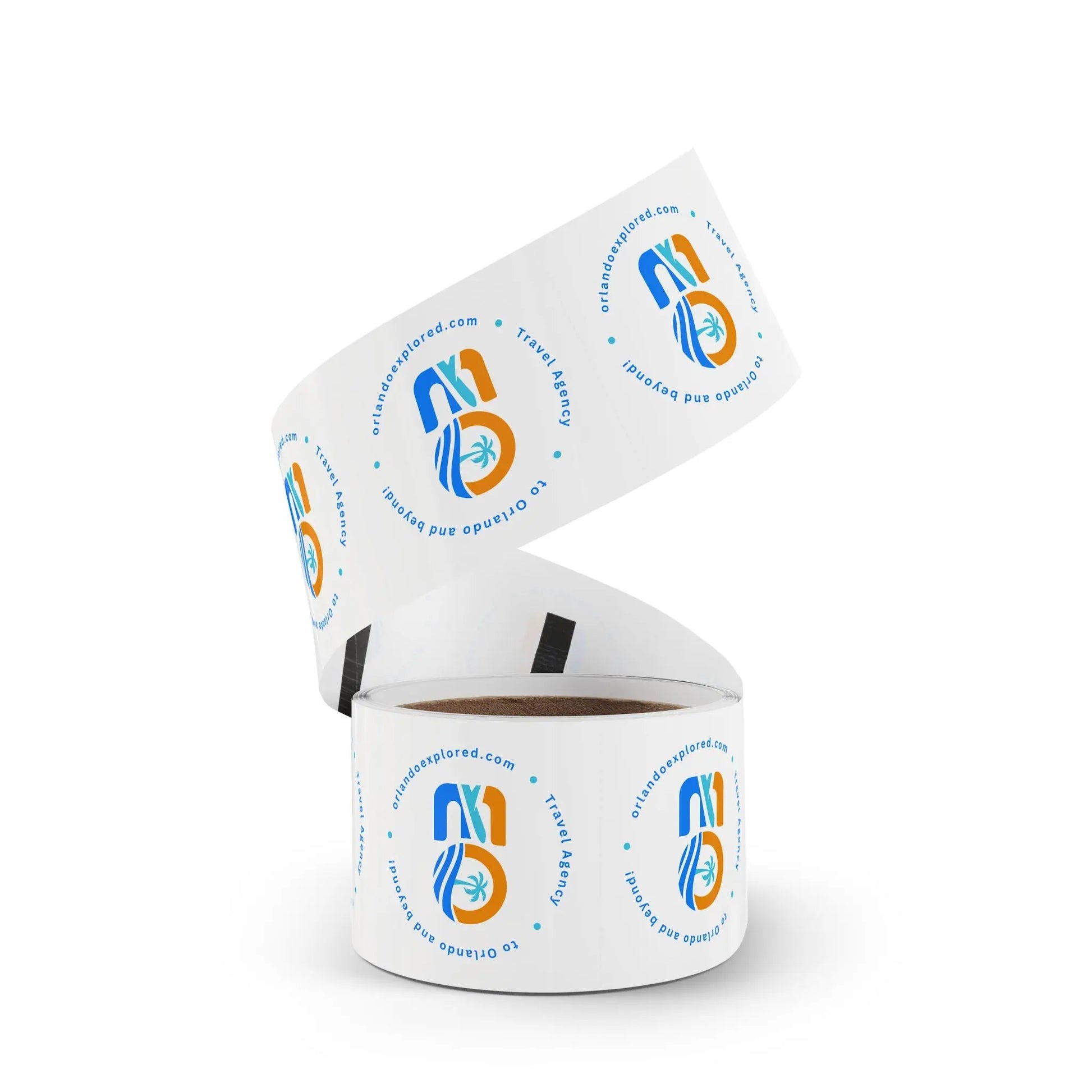 Round Sticker Label Rolls Printify