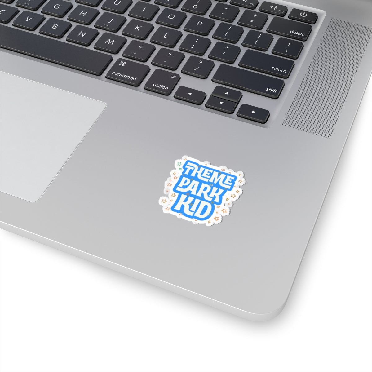 Theme Park Kid Sticker Printify