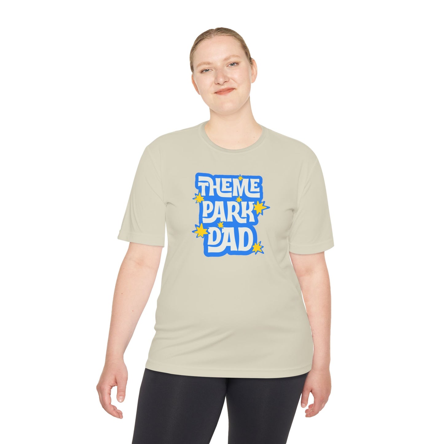 Theme Park Dad Performance Tee Printify