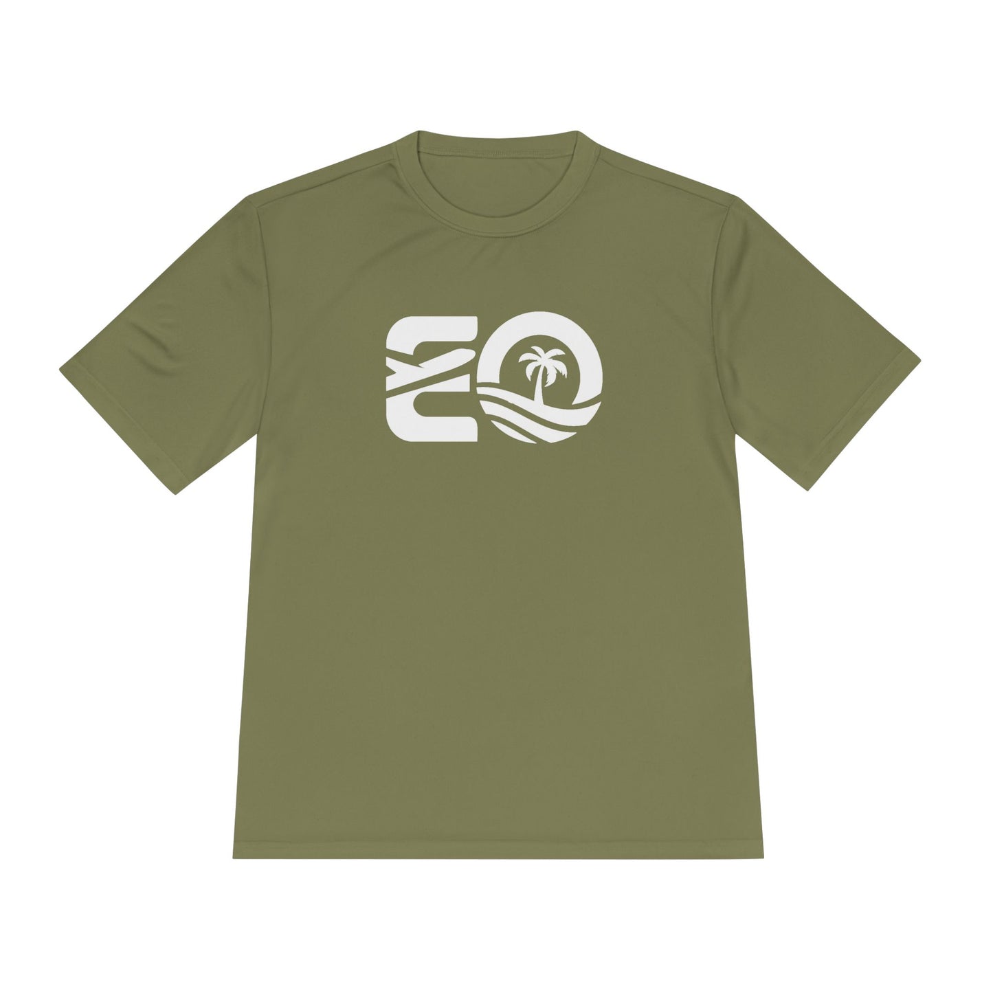 EO Performance Tee - White Logo Printify