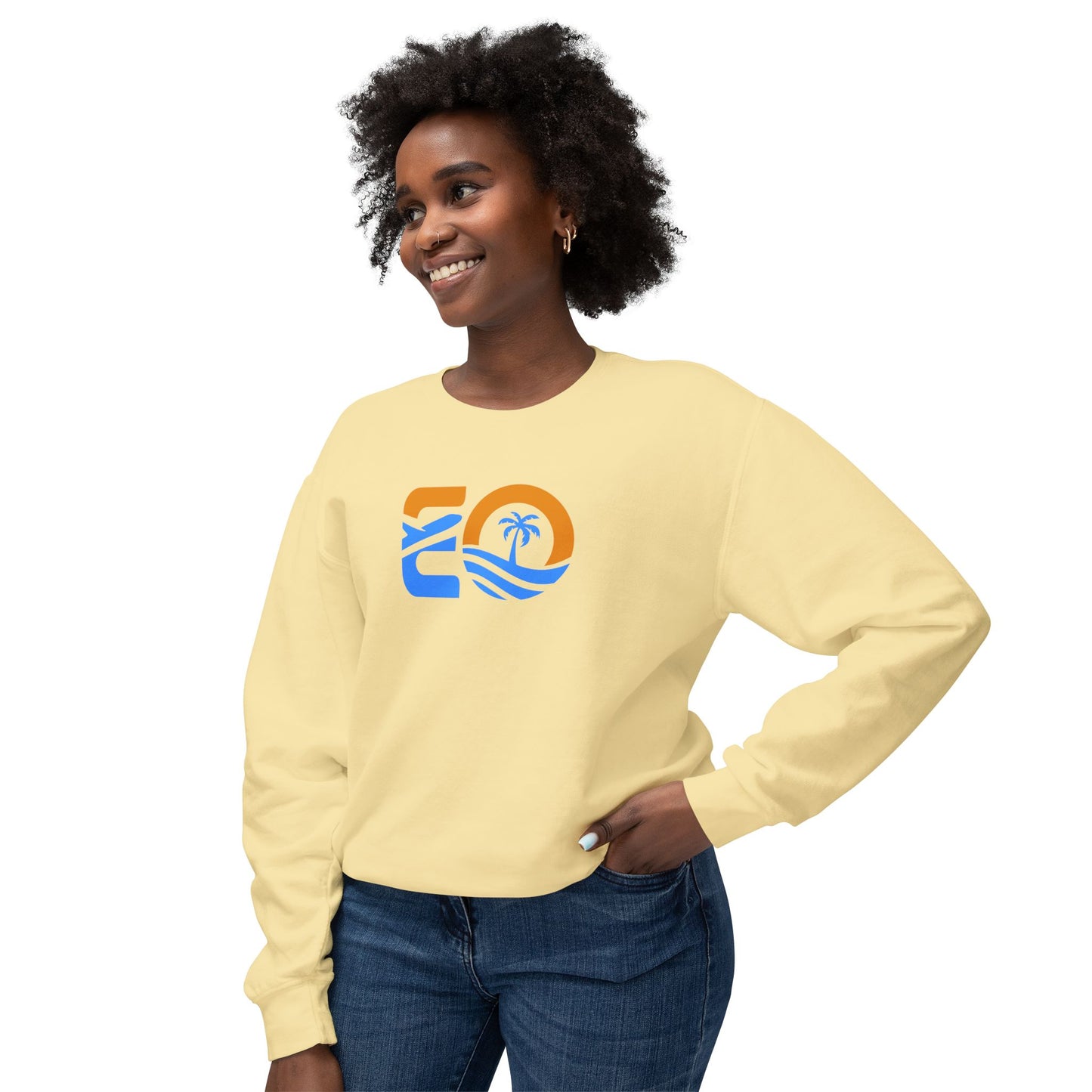 EO Unisex Lightweight Crewneck Sweatshirt