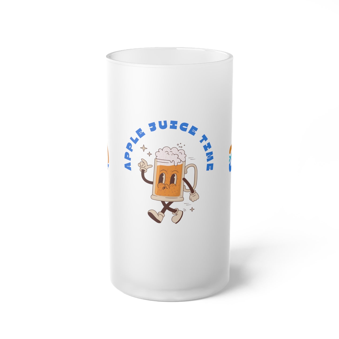 Frosted Glass Beer Mug Printify