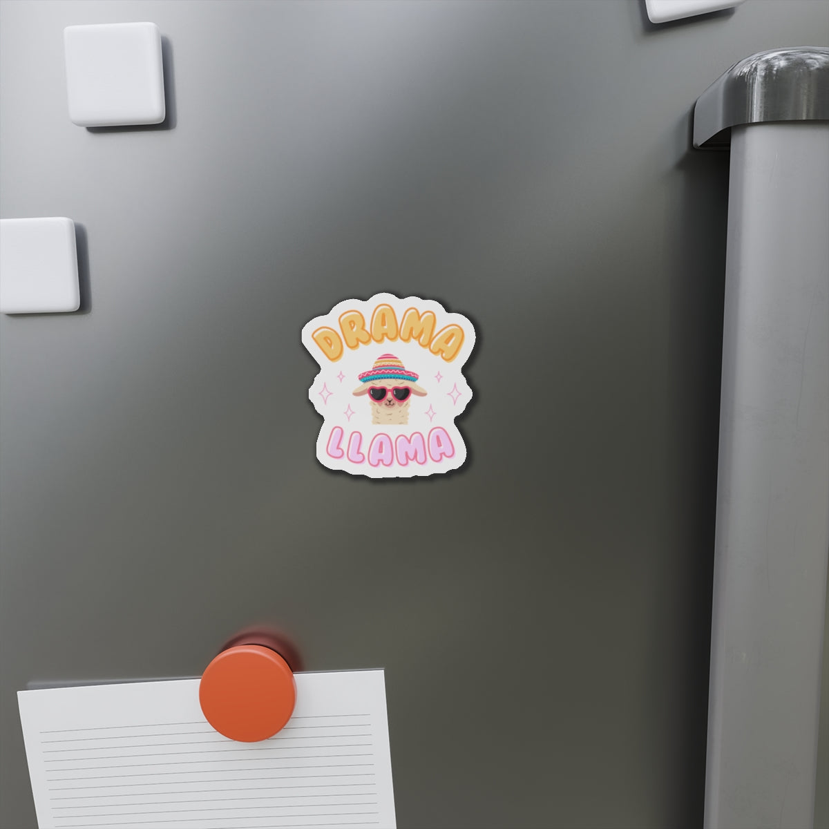 Drama Llama "V1" Magnet Printify