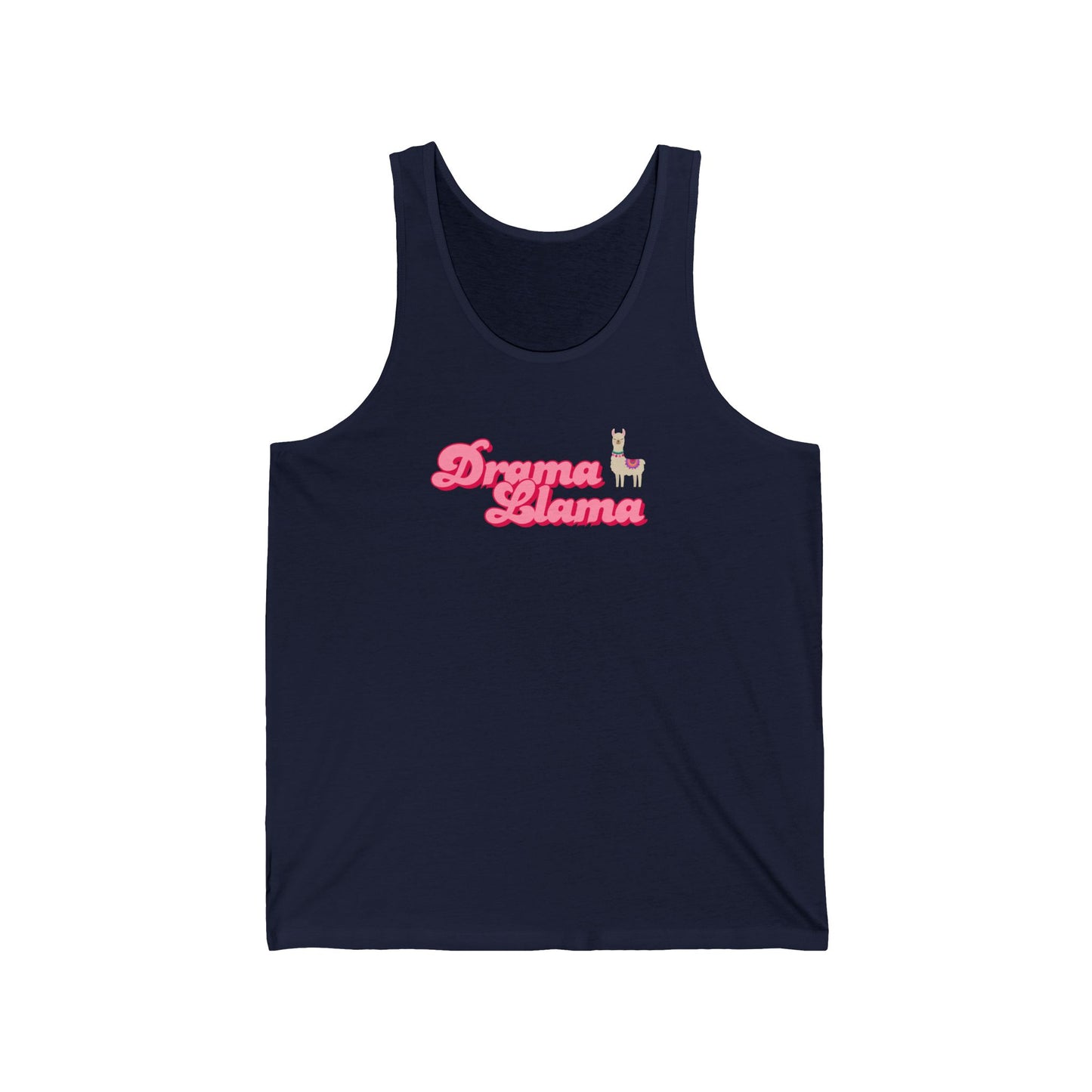 Drama Llama "V2" Unisex Tank Top Printify