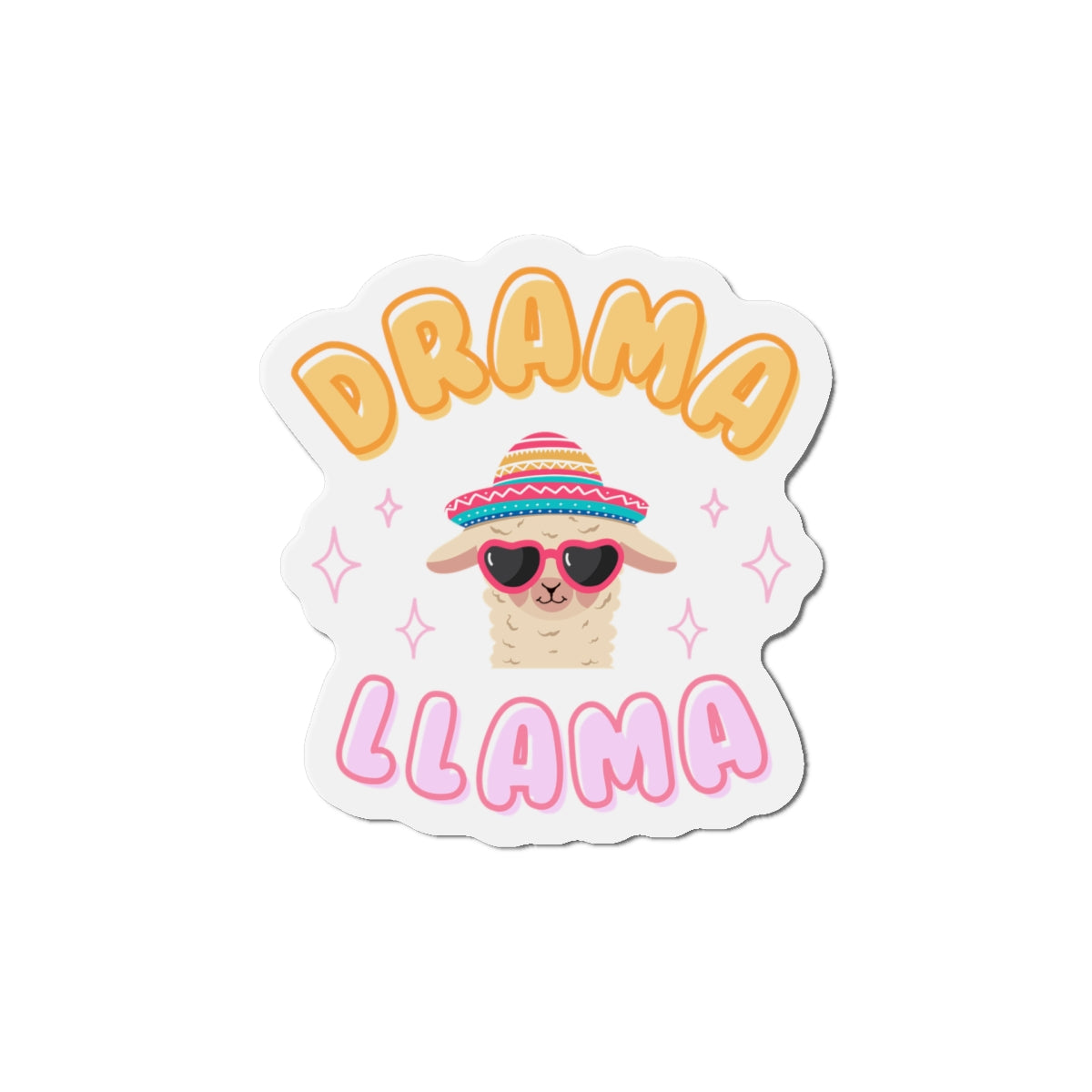 Drama Llama "V1" Magnet Printify